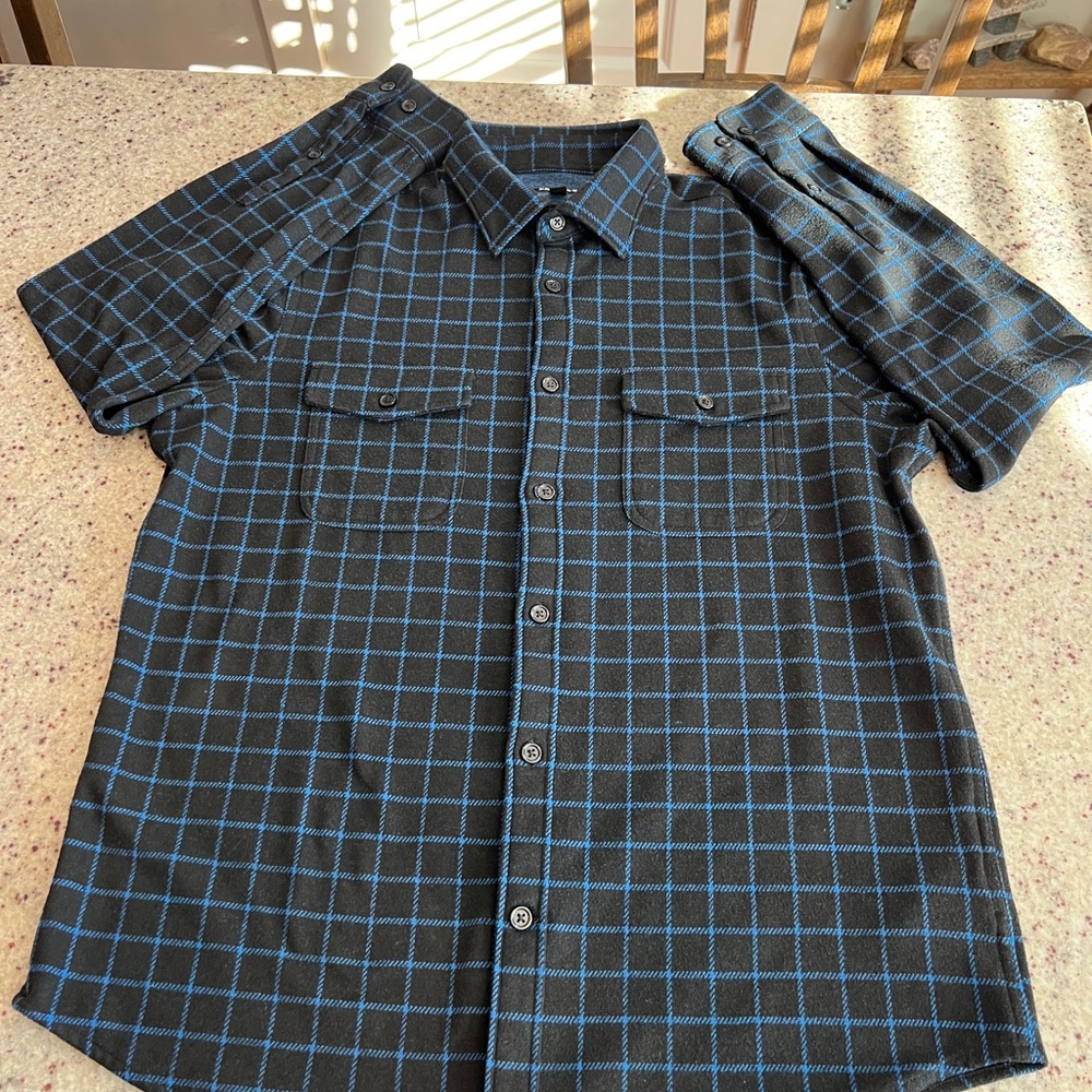 Express Slim Plaid Super Soft Flannel